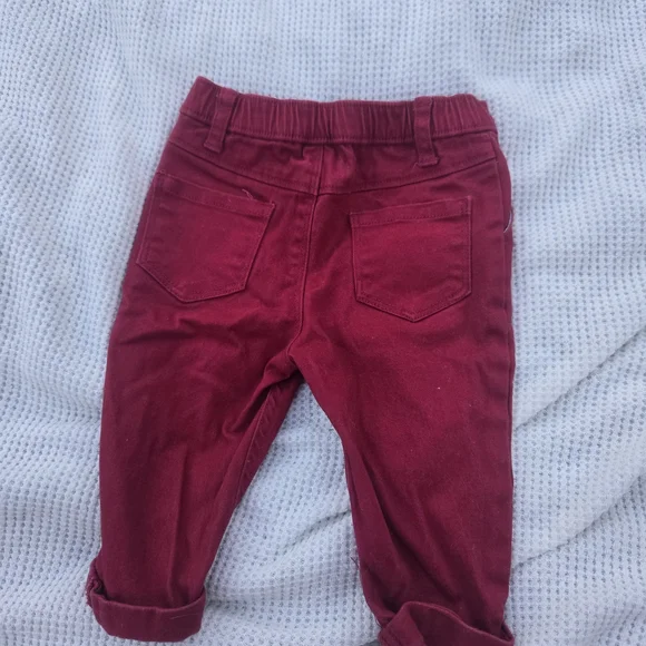 Garanimals Kids Cherry Red Casual Pants - Picture 3 of 4